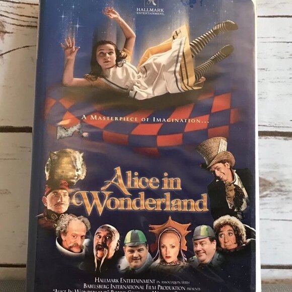 ALICE IN WONDERLAND VHS Home Video Tape Clamshell Case - Picture 1 of 1